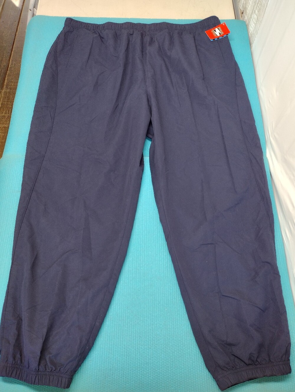 NWT Simply For Sports Men's Navy Elastic Waist Athletic Joggers Lightweight 3XL